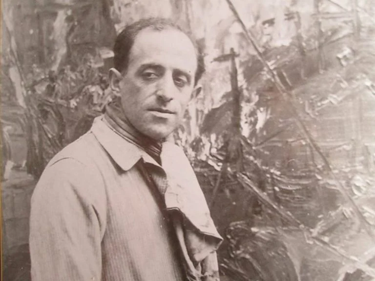 Benito Quinquela Martín. El pintor, cuya obra se inspira en La Boca